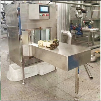 Аутоматска машина за гуљење ананаса од Тигерс Мацхинери већ је стигла на лока...